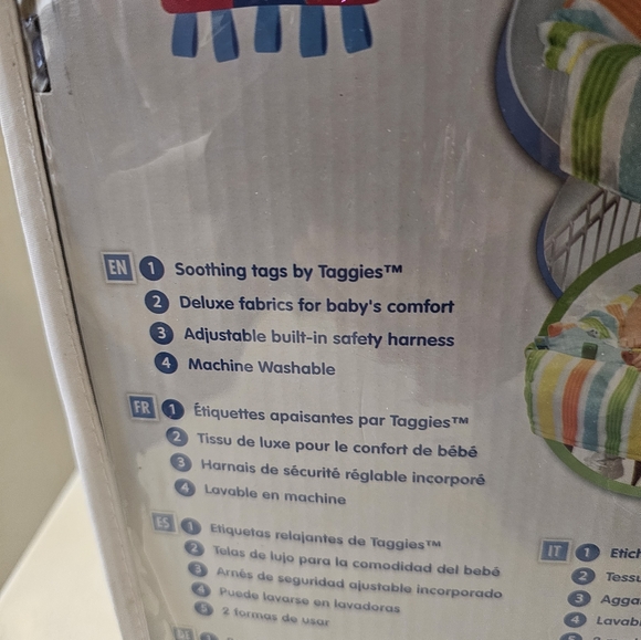 Taggies Baby Shopping Cart Cover Tag And Go BNWT - Picture 7 of 7